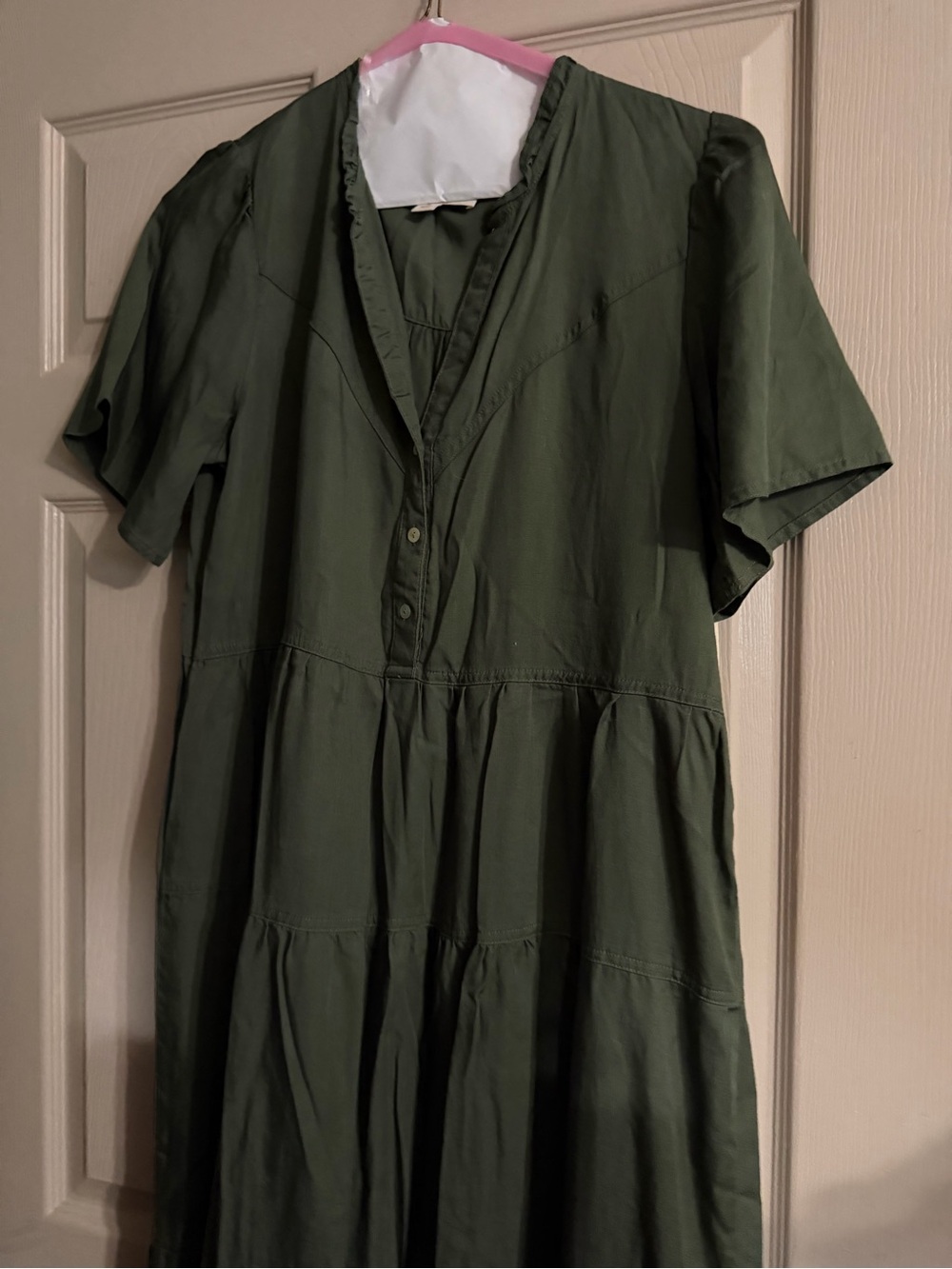 Westbound Nurture Olive Green Blouse